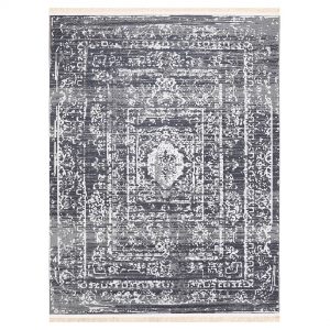 گلیم ماشینی طوسی